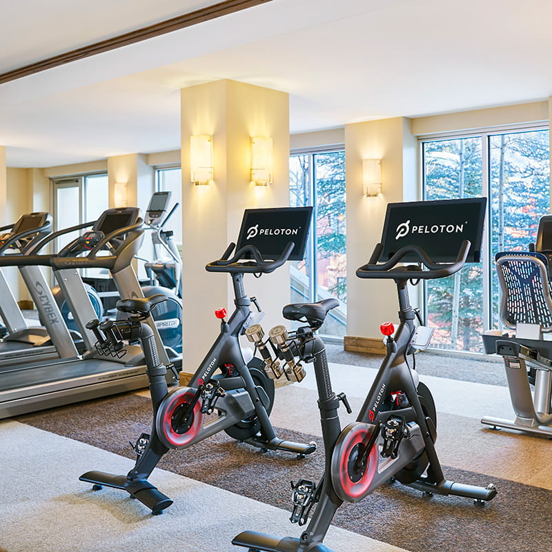 gym at the residences